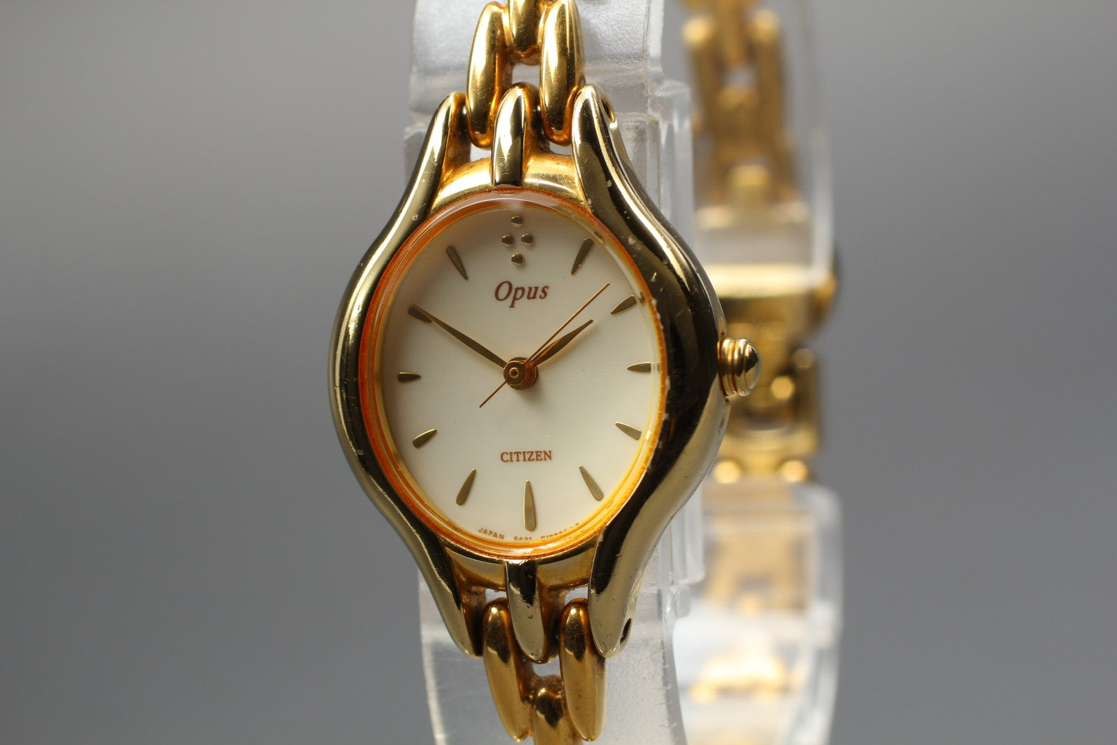Second Hands | Vtg.1997 [Near MINT] CITIZEN Opus 5431-H09513 Bracelet Quartz Ladies Watch JAPAN La.riberta From Japan