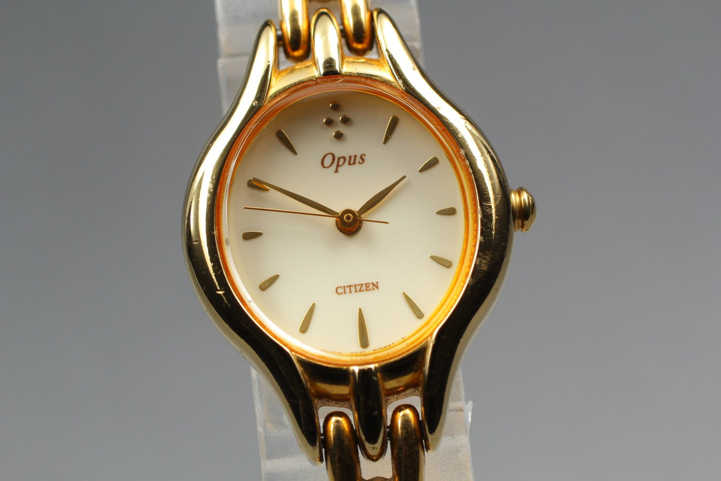 Second Hands | Vtg.1997 [Near MINT] CITIZEN Opus 5431-H09513 Bracelet Quartz Ladies Watch JAPAN La.riberta From Japan