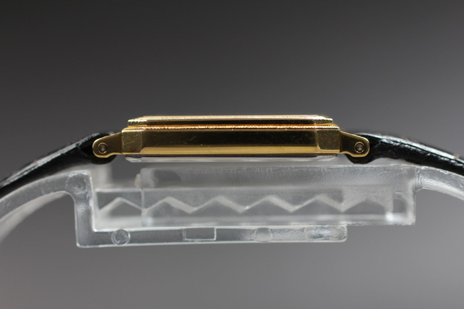 SEIKO Second Hands | Vtg.1991[Near MINT] SEIKO Exceline 8420-5410 10K Tank Quartz Ladies Watch JAPAN La.riberta From Japan