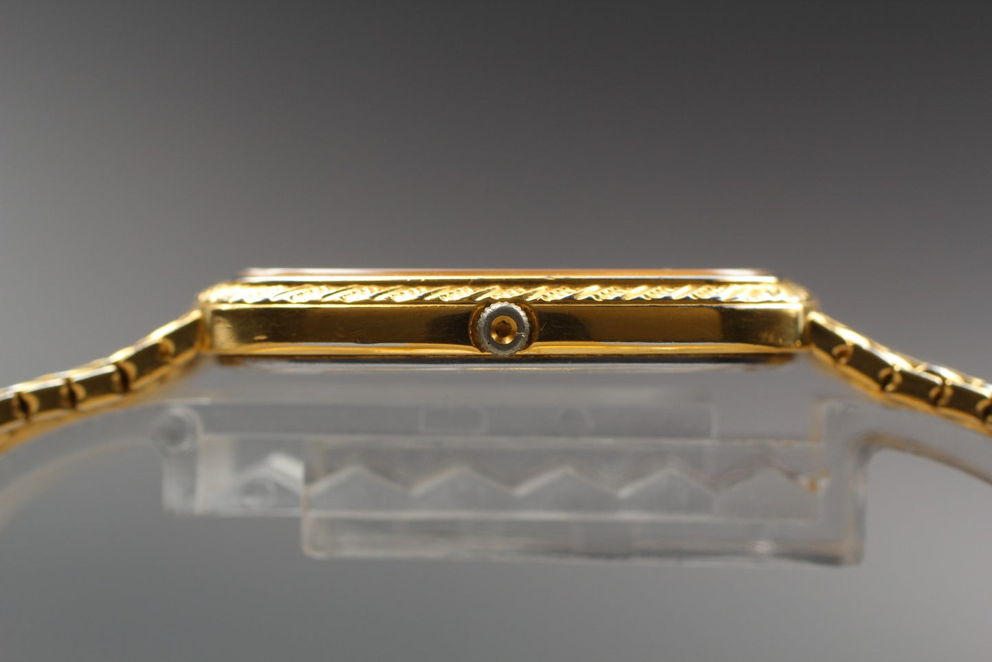 Vin.1990 [Exc+5] SEIKO DOLCE 8N40-5040 Bracelet Gold Quartz Men’s Watch JAPAN