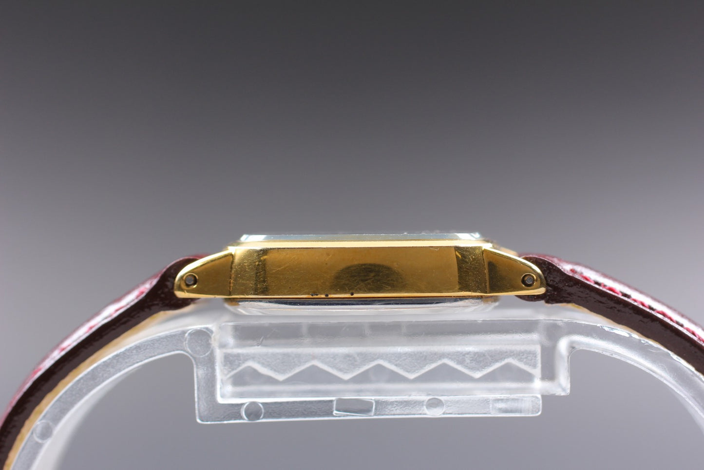 Second Hands | Vtg.1996 [Near MINT] CITIZEN 2951-293371 Tank Gold Quartz Ladies Watch JAPAN La.riberta From Japan