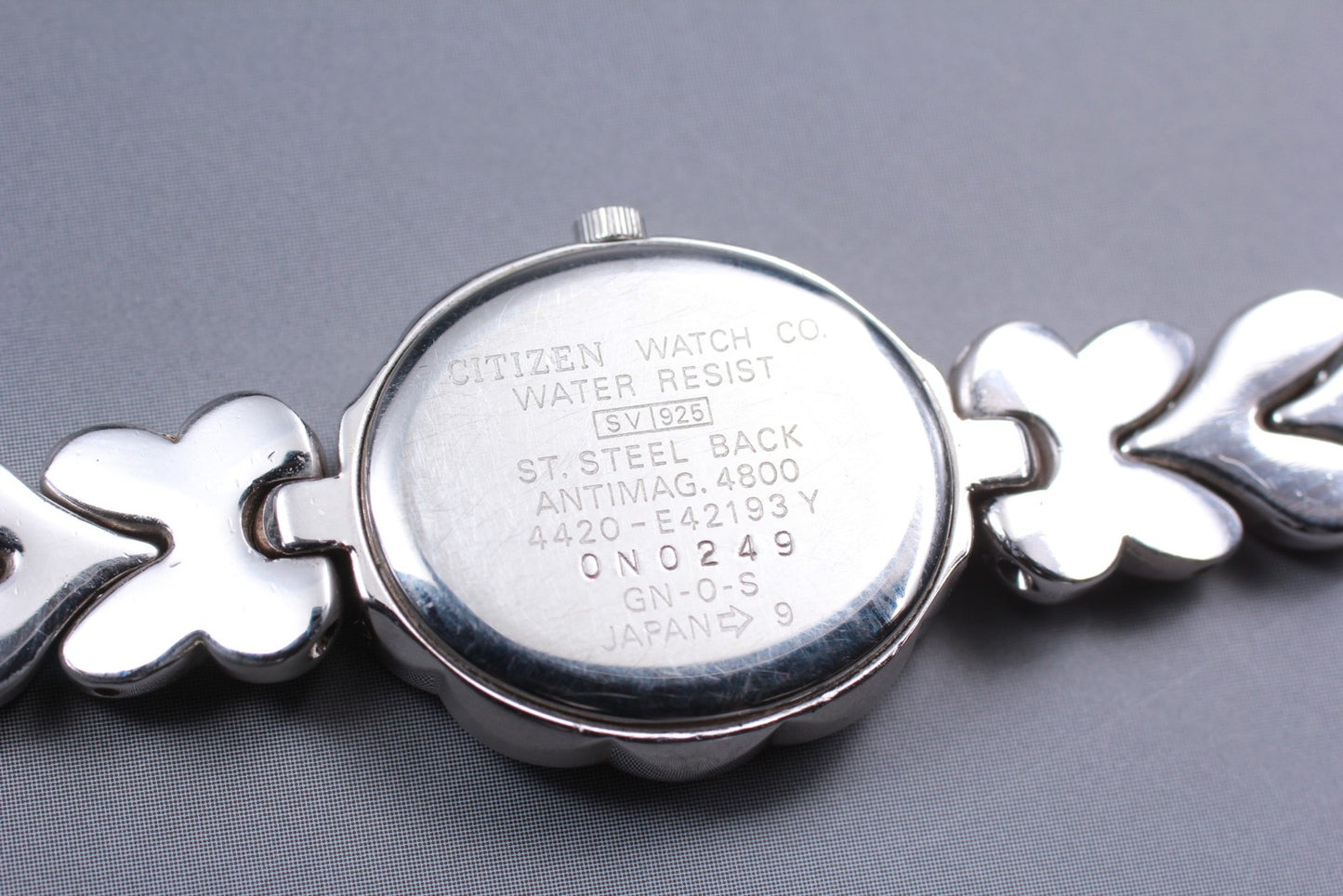 Second Hands | Vin.1990 [N MINT] CITIZEN EXCEED 4420-E42193 SV925 2P Quartz Ladies Watch JAPAN La.riberta From Japan