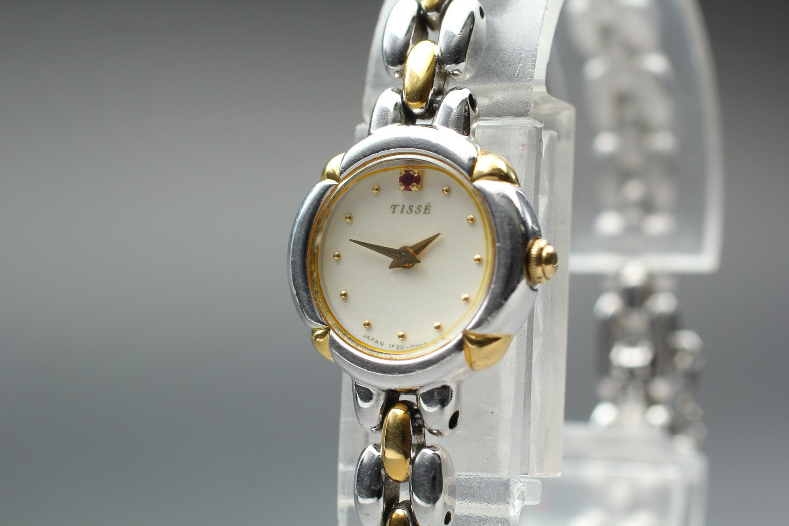 SEIKO Second Hands | Vtg.1992 [Near MINT] SEIKO TISSE 1F20-0060 Bracelet Quartz Ladies Watch JAPAN La.riberta From Japan