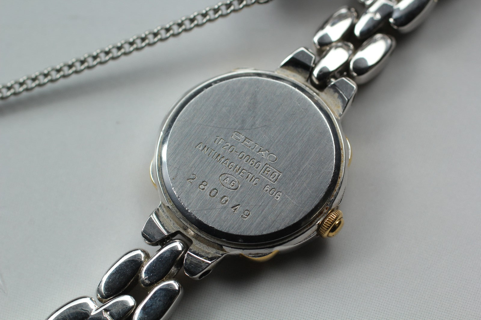 SEIKO Second Hands | Vtg.1992 [Near MINT] SEIKO TISSE 1F20-0060 Bracelet Quartz Ladies Watch JAPAN La.riberta From Japan