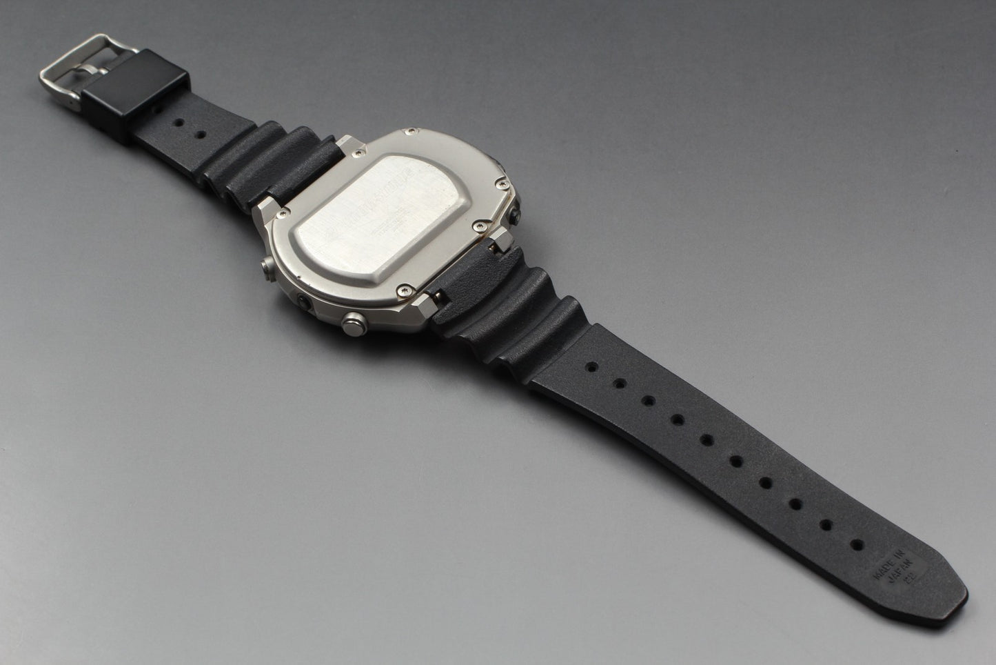 N MINT / BRIDGESTONE DIVE DEMO OPTIMUS Divers Scubapro Bism Men's Watch JAPAN