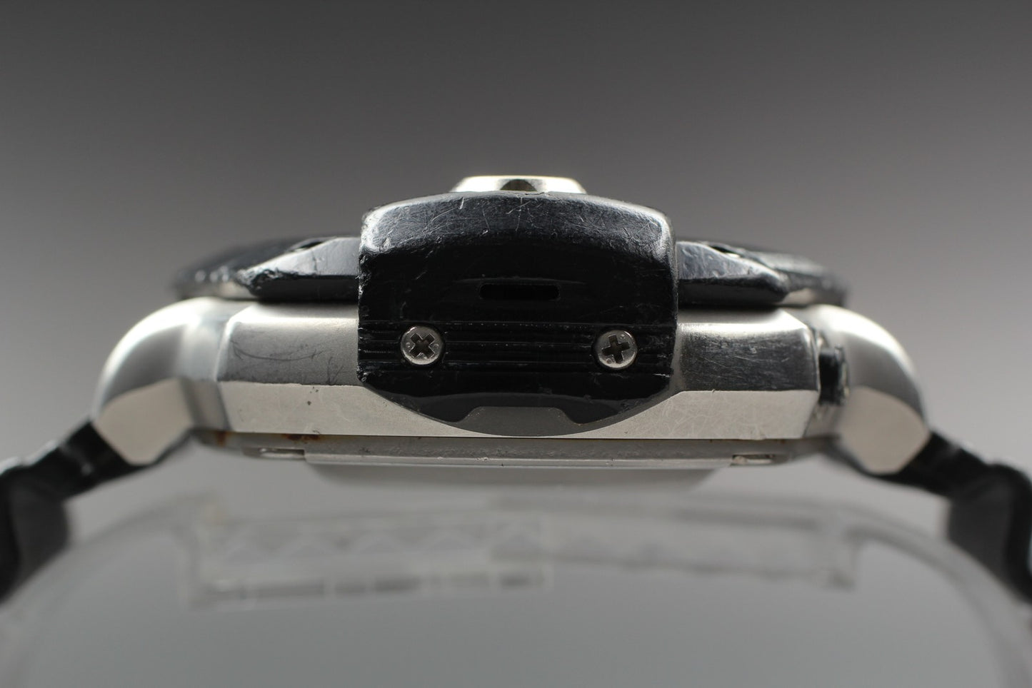 N MINT / BRIDGESTONE DIVE DEMO OPTIMUS Divers Scubapro Bism Men's Watch JAPAN