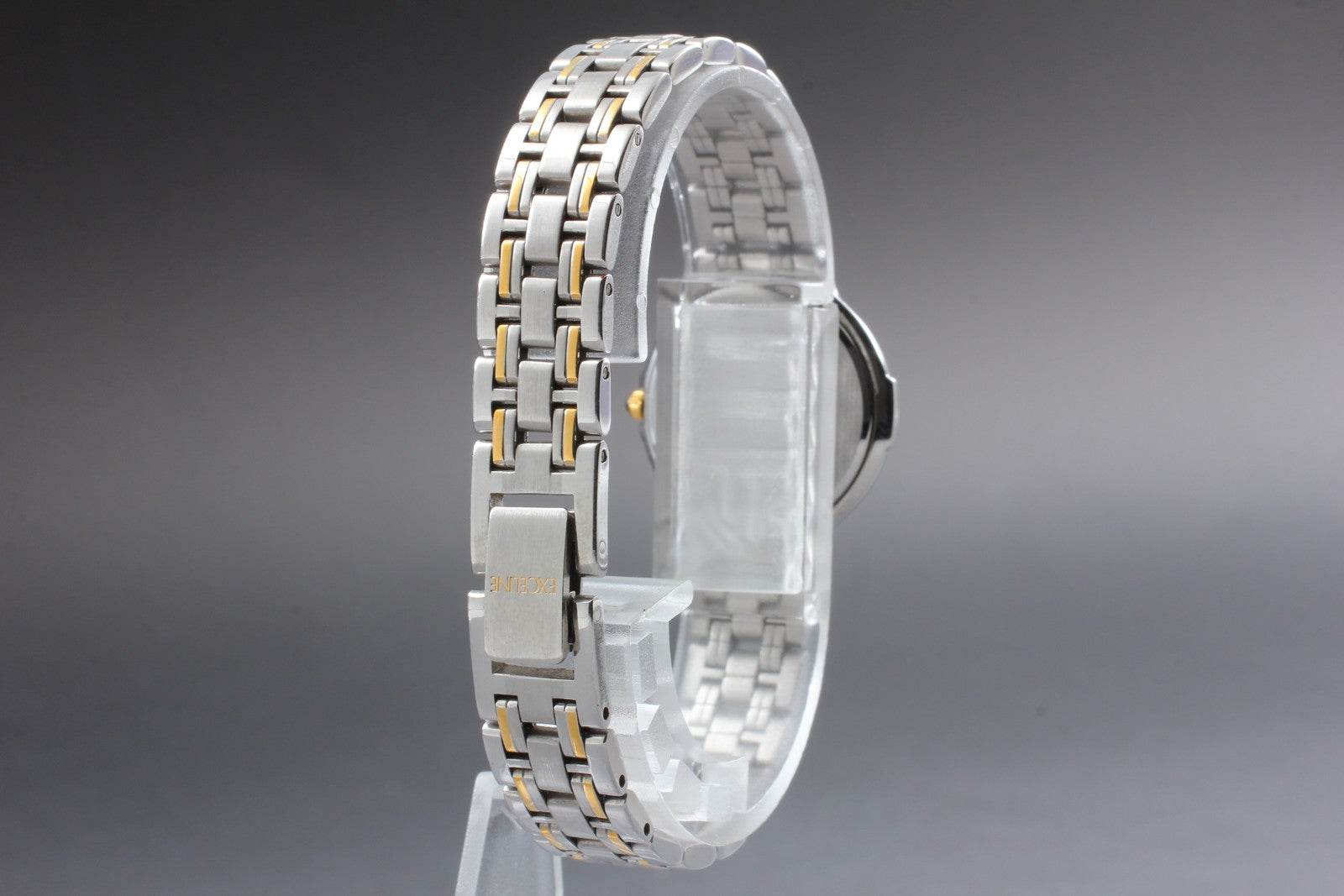 SEIKO Second Hands | Vtg.1987[N MINT] SEIKO EXCELINE 4J41-0060 Bracelet Quartz Ladies Watch JAPAN La.riberta From Japan