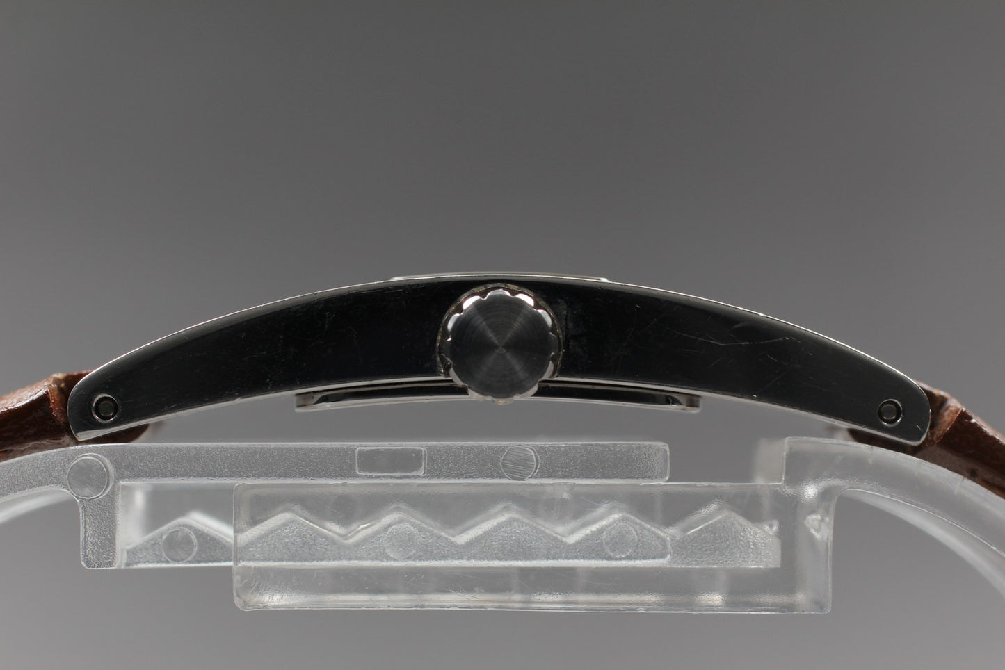 Near MINT / New Battery COACH 0169 6024296 Tank Quartz Ladies Watch JAPAN