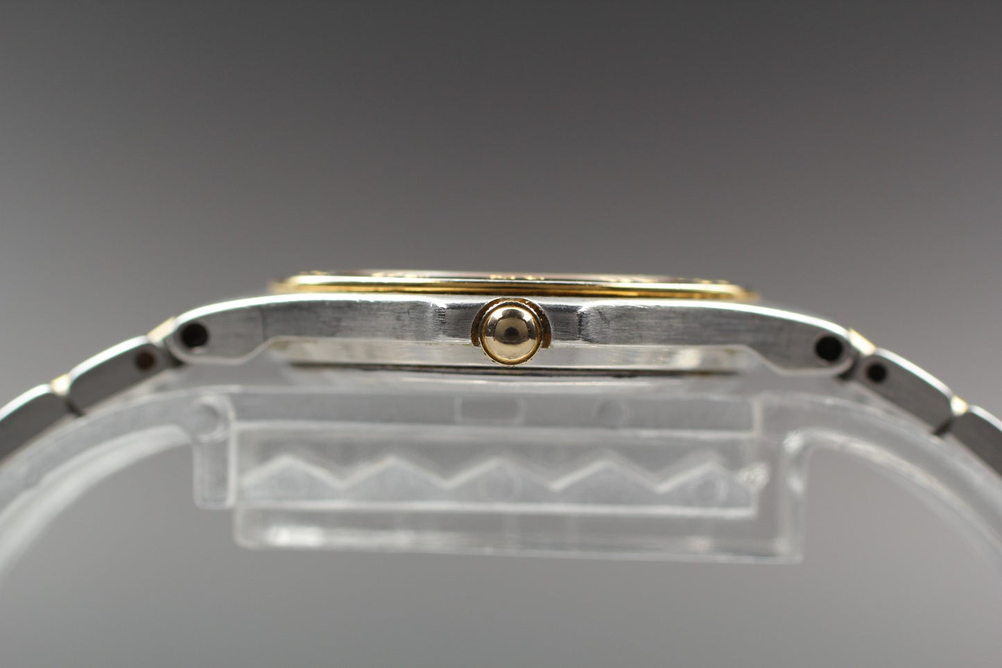 SEIKO Second Hands | Vtg.1989 [N MINT] SEIKO CREO 1F21-0B90 Gold Bracelet Quartz Ladies Watch JAPAN La.riberta From Japan