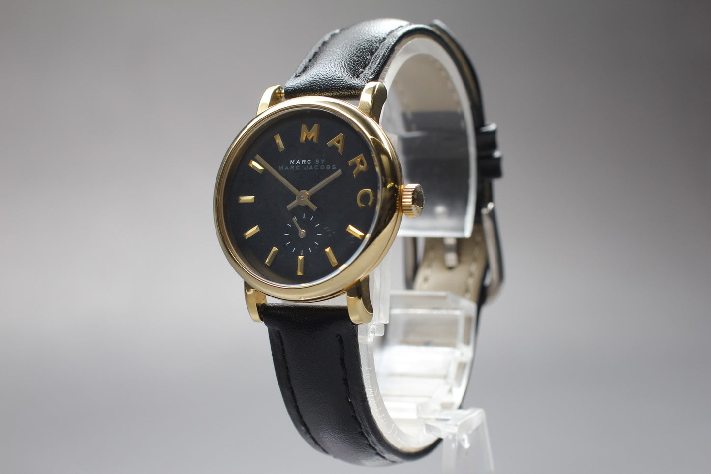 N MINT / New Batt MARC JACOBS MBM1273 Small Sec Quartz Ladies Watch JAPAN