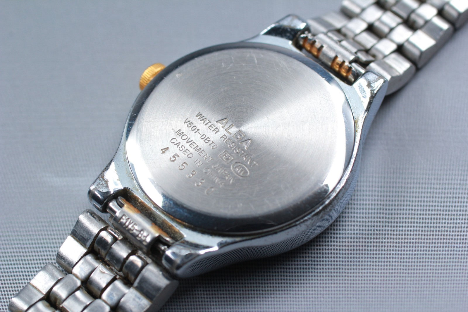 SEIKO Second Hands | Vtg.1994 [N MINT / New Batt] SEIKO ALBA V501-0BT0 23mm Quartz Ladies Watch JAPAN La.riberta From Japan