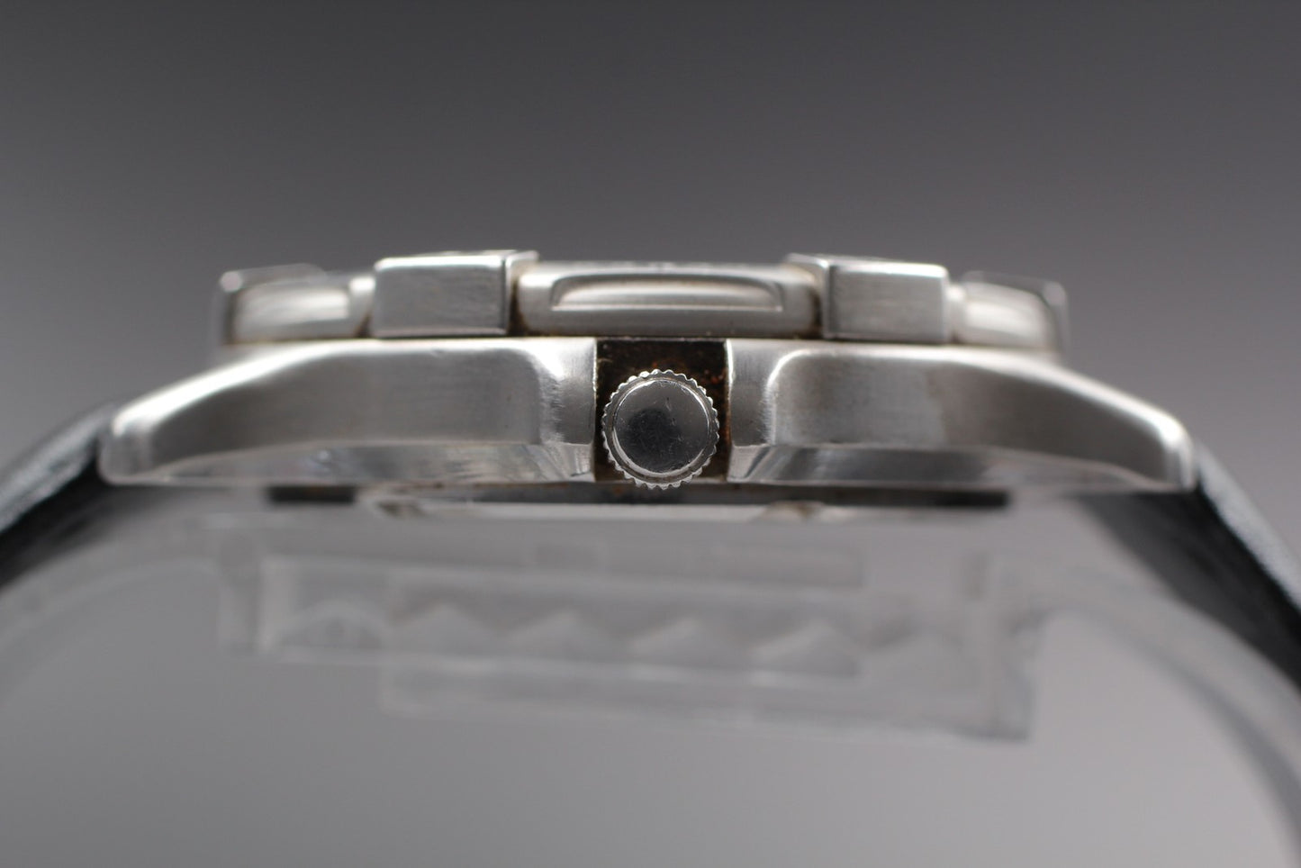 Exc+5+＋+ / Seiko Alba Aqua Gear V348-6A50 Silver Date Quartz Men's Watch JAPAN