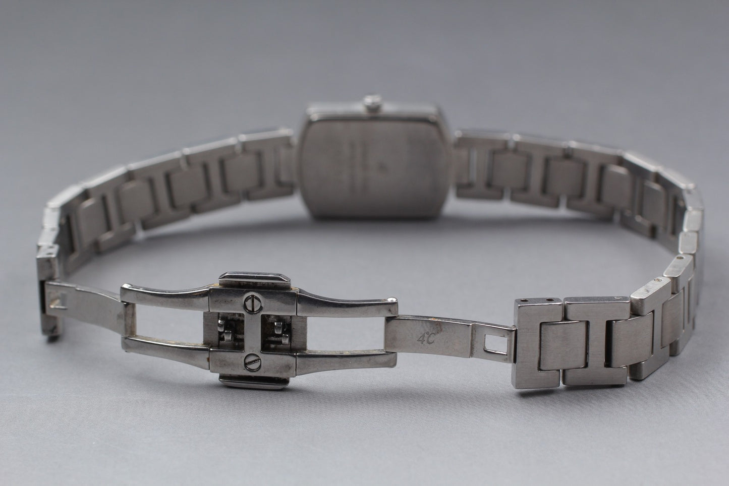 N MINT / New Batt /  4℃ 5090 Cut glass crystal 8P Dia Quartz Ladies Watch JAPAN