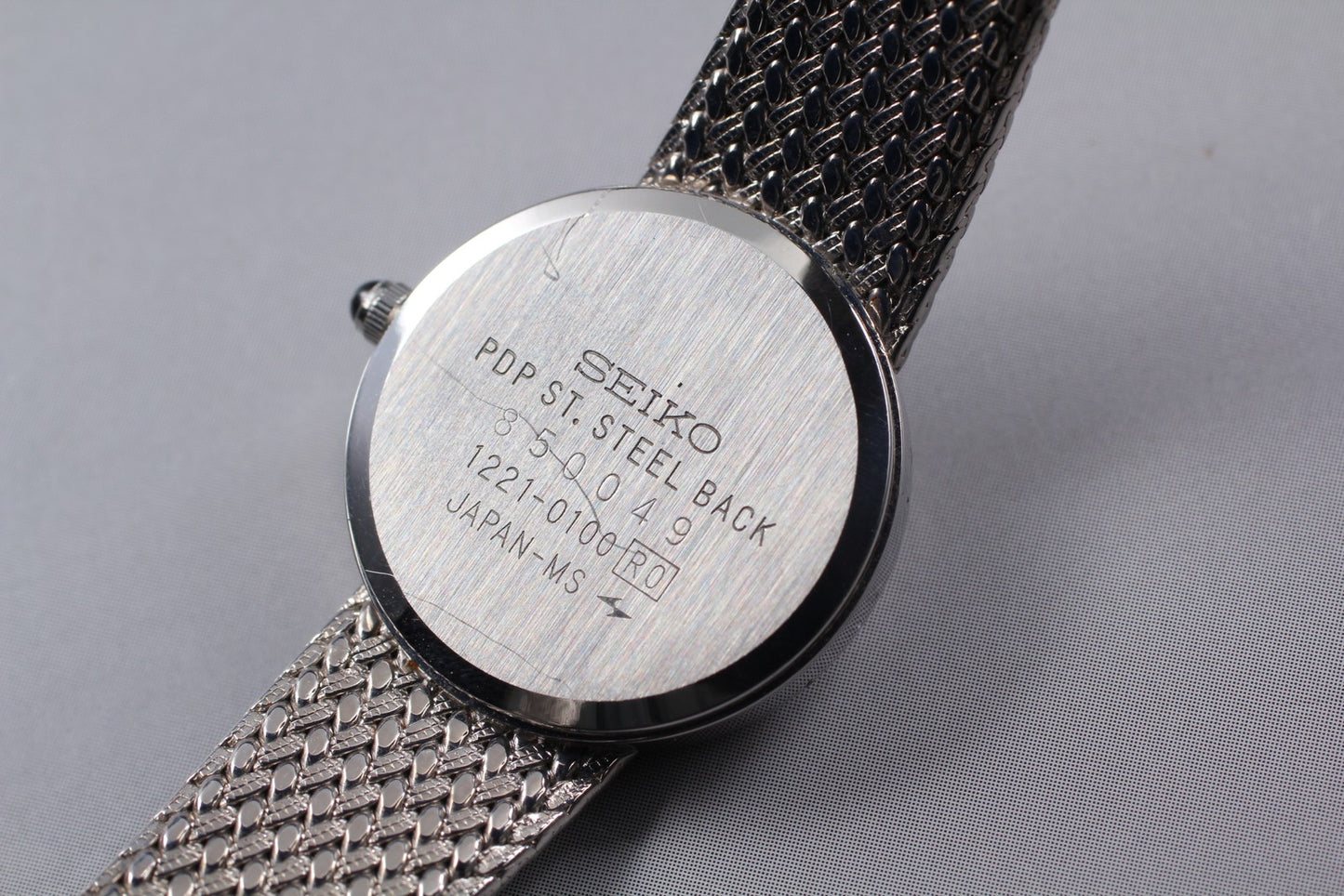 N MINT / New Batt / SEIKO Exceline 1221-0100 bracelet Quartz Ladies Watch JAPAN