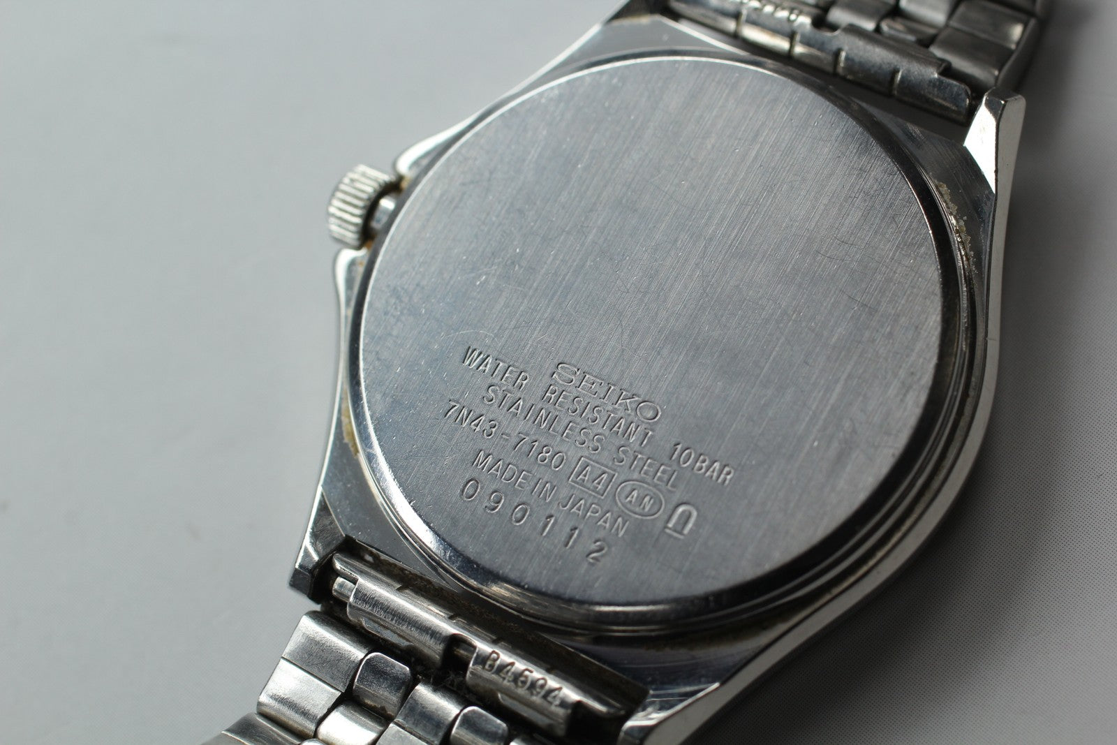 SEIKO Second Hands | Vtg. 1990 [N MINT] SEIKO SPIRIT 7N43-7180 Day/Date Quartz Men's Watch From JAPAN La.riberta From Japan