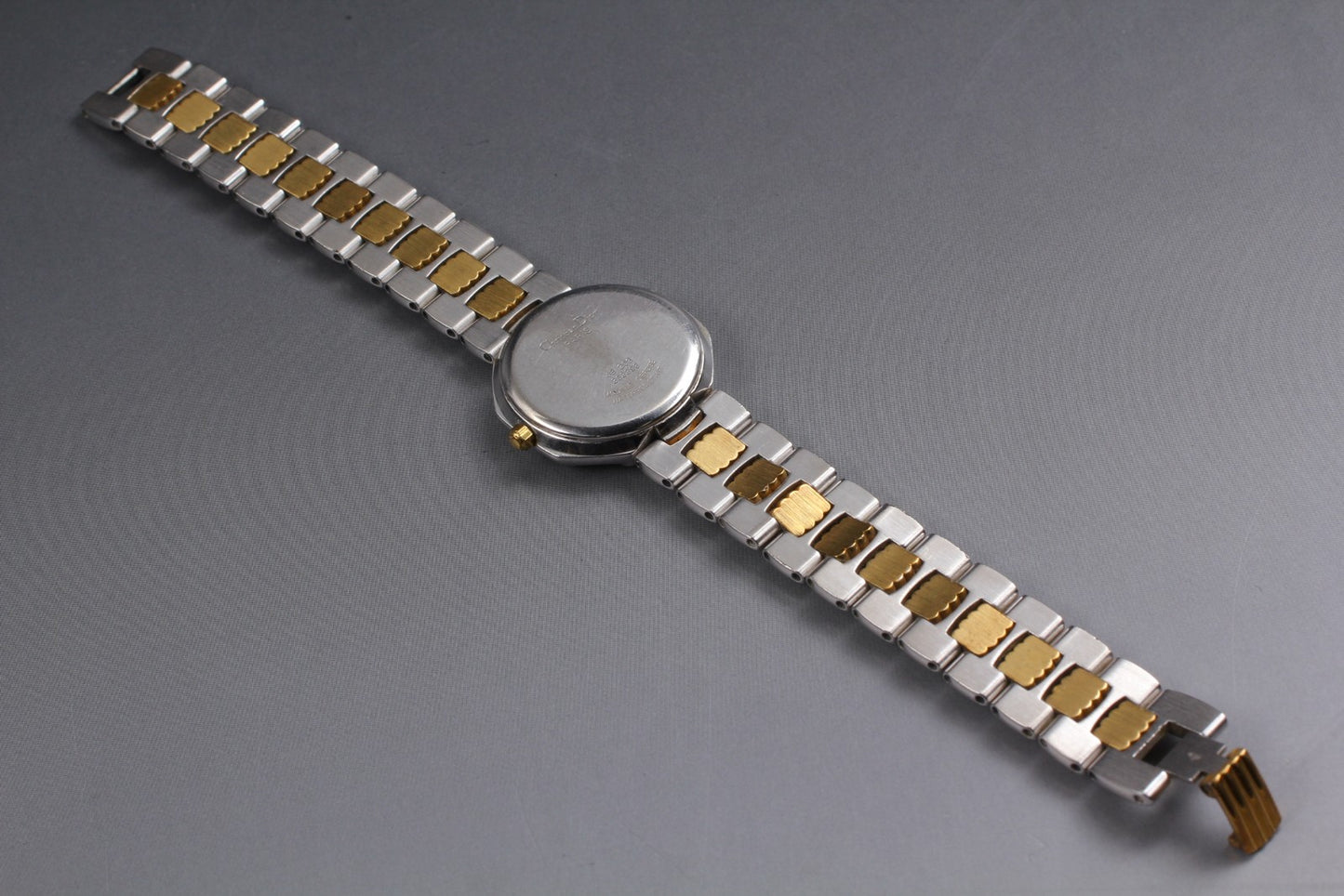 Near MINT / Christian Dior D48-203-1 Gold Dial Octagon Quartz Ladies Watch JAPAN