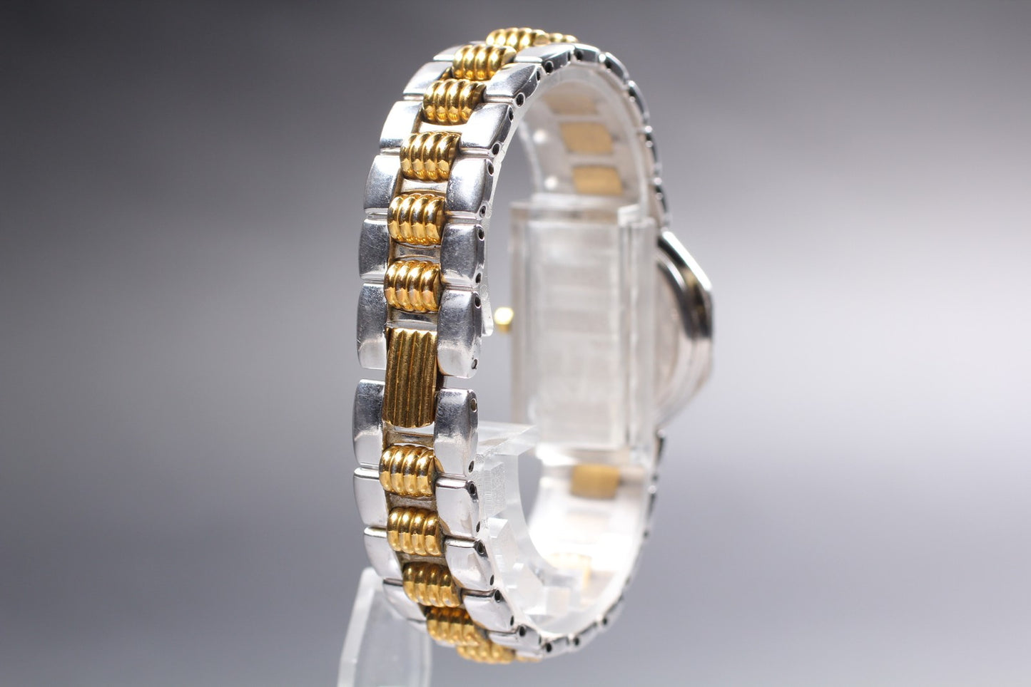 Near MINT / Christian Dior D48-203-1 Gold Dial Octagon Quartz Ladies Watch JAPAN