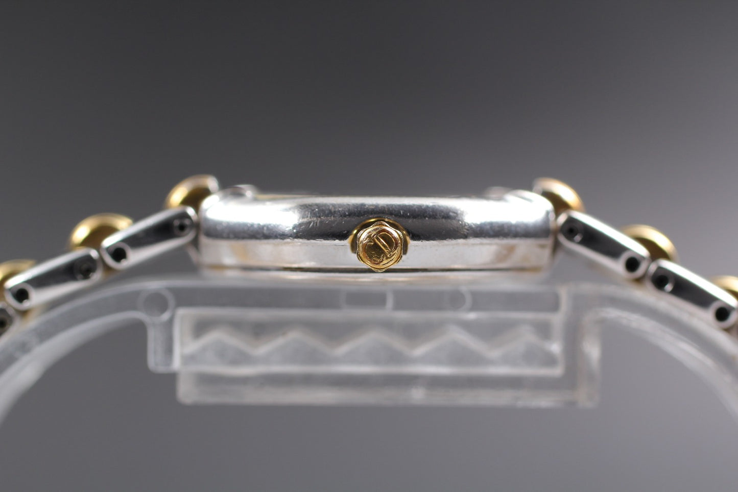 Near MINT / Christian Dior D48-203-1 Gold Dial Octagon Quartz Ladies Watch JAPAN