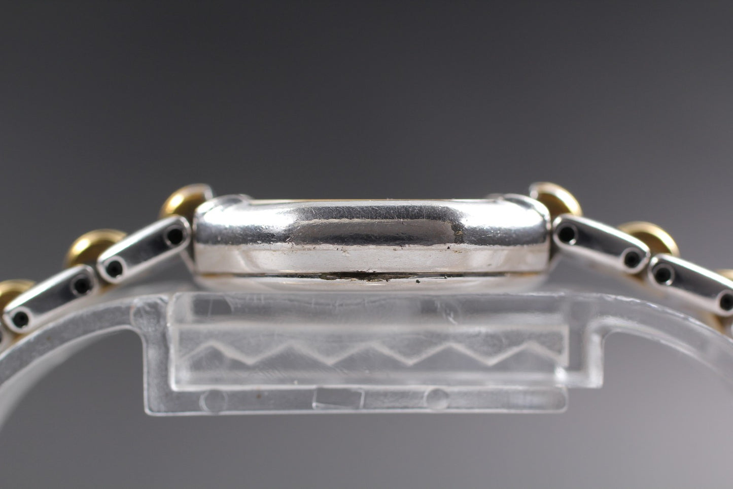 Near MINT / Christian Dior D48-203-1 Gold Dial Octagon Quartz Ladies Watch JAPAN