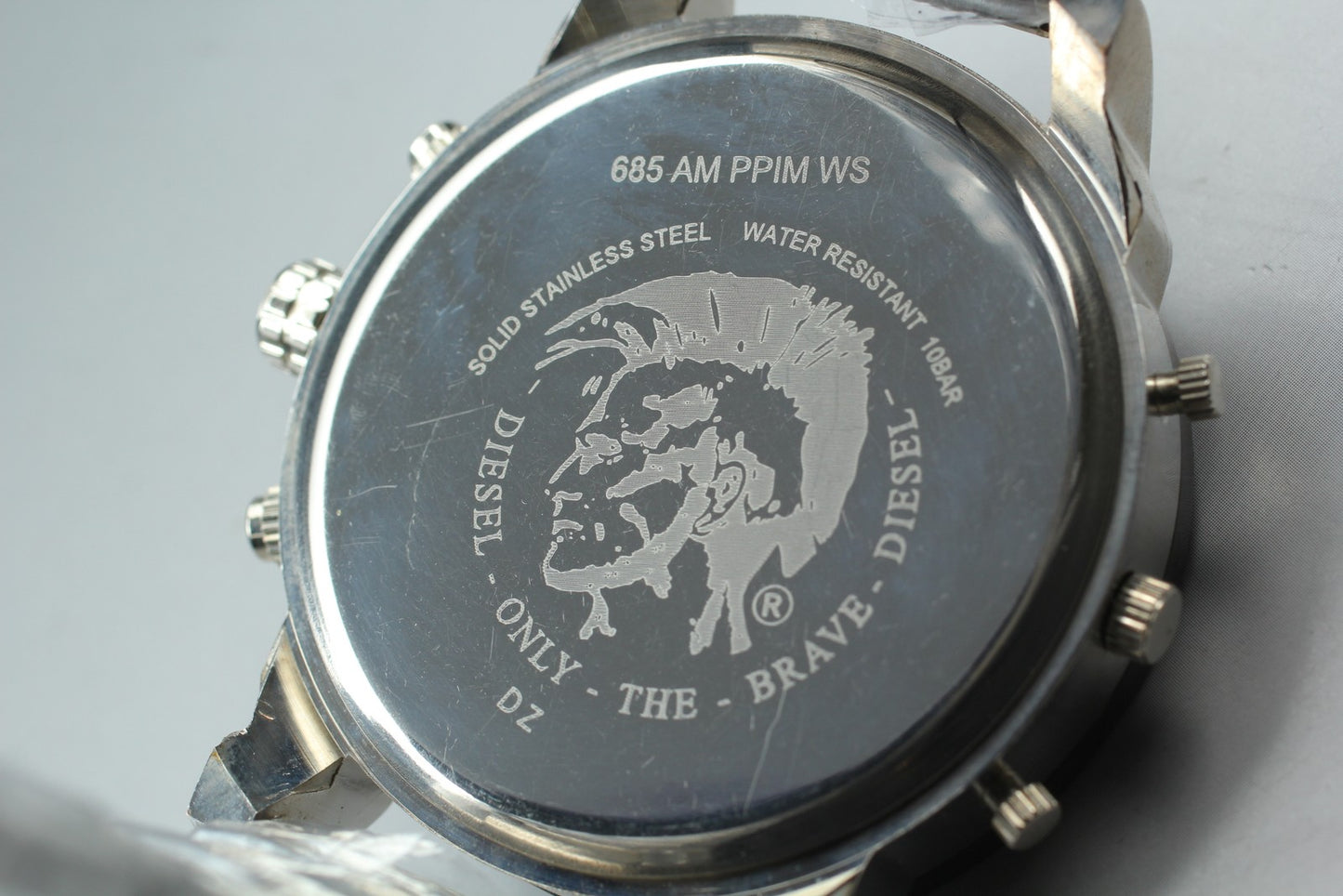 Near MINT / DIESEL DZ7313 Mr Daddy Chronograph 51.5mm Quartz Men's Watch JAPAN