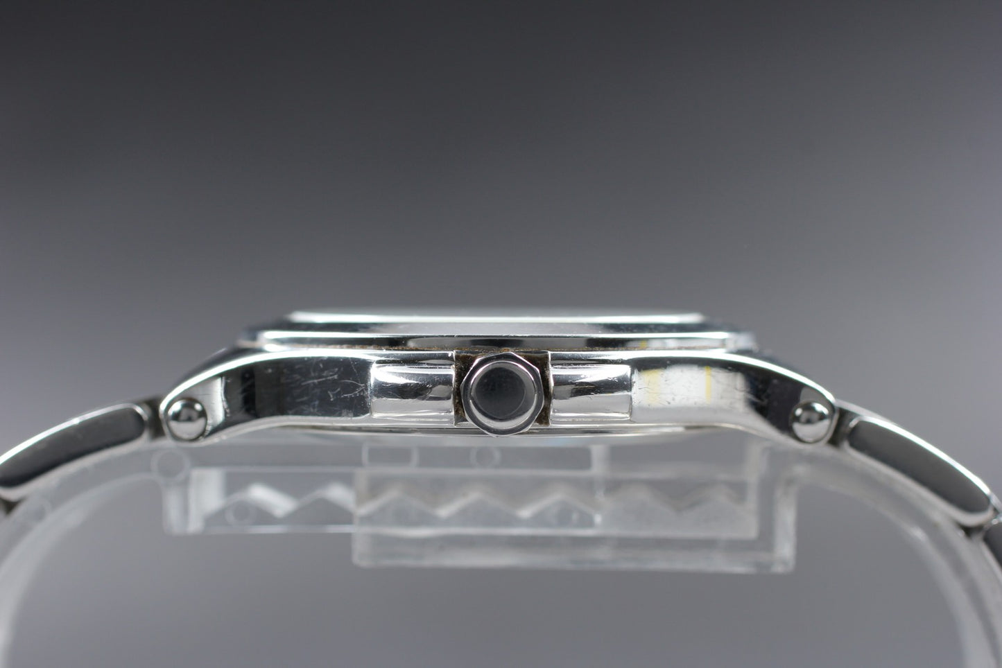 Near MINT / New Batt / COACH 0154 6.109.919 Date 35mm Quartz Ladies Watch JAPAN