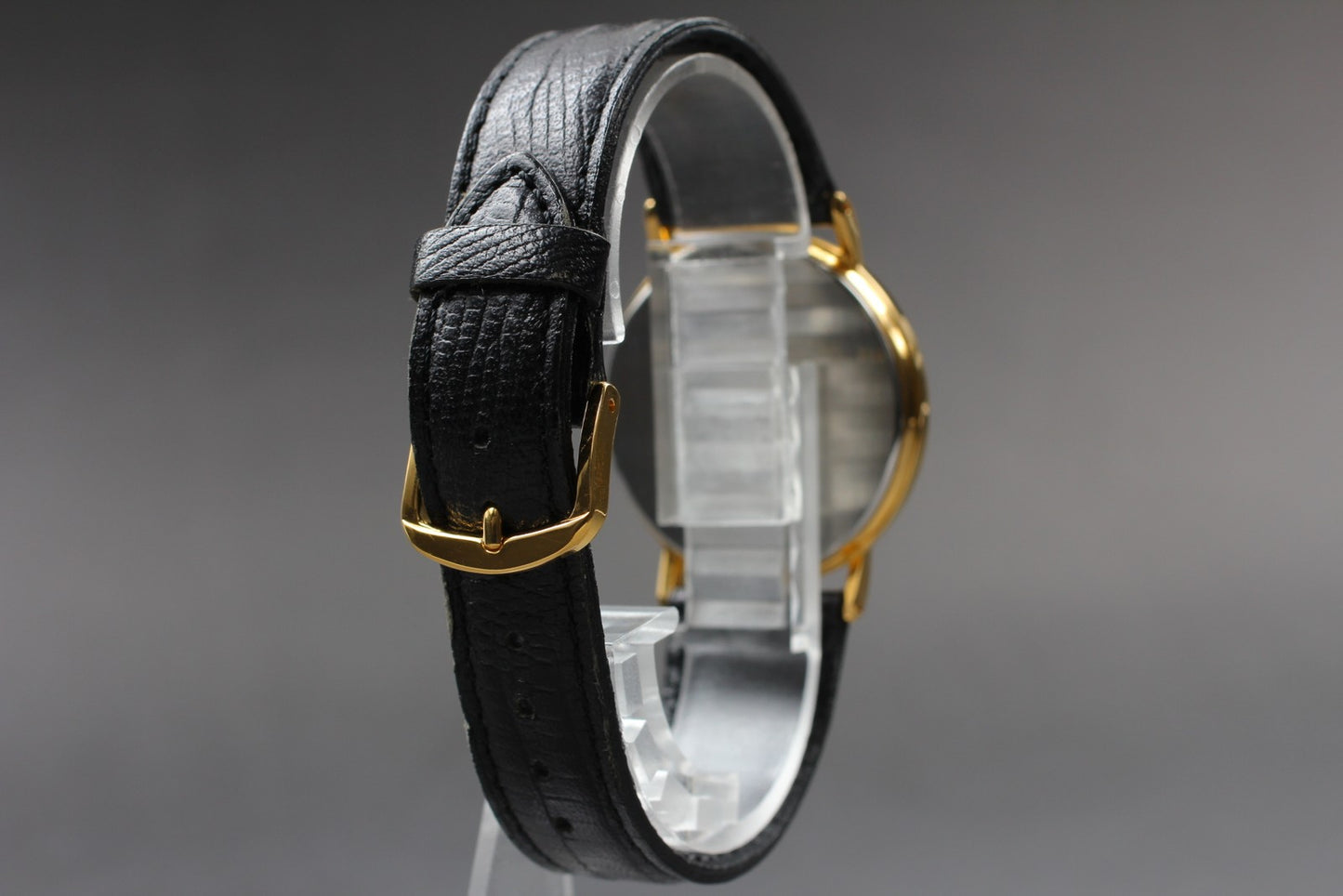 MINT / SEIKO 7N21-8A00 Nagano1990 Olympic Round Gold Quartz Mens Watch  Japan