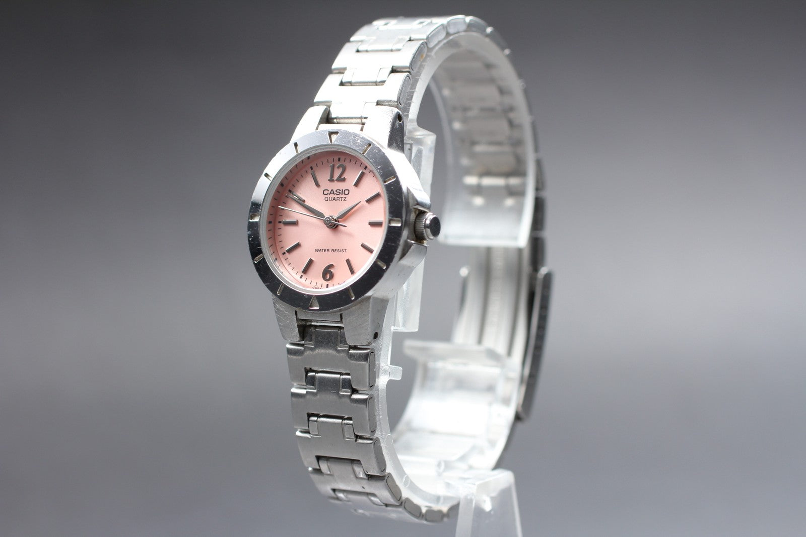 Second Hands | Vtg [N MINT] CASIO LTP-1177 24mm Pink Bracelet Quartz Ladies Watch From JAPAN La.riberta From Japan