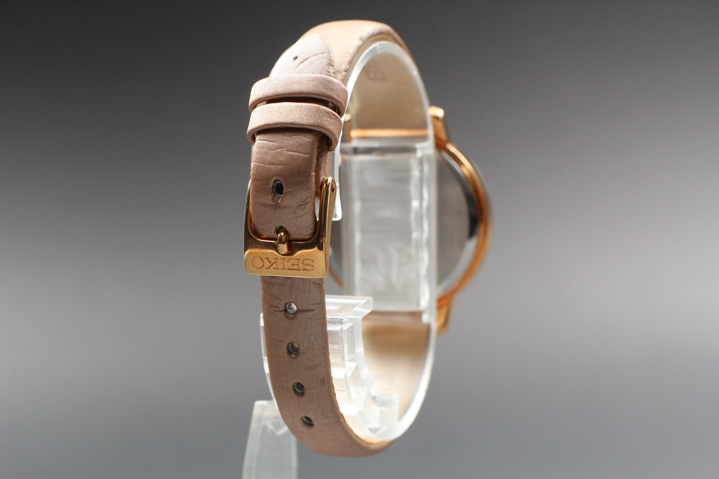 Near MINT / SEIKO×Nano Universe V115-0DC0 30mm Solar Ladies Watch JAPAN