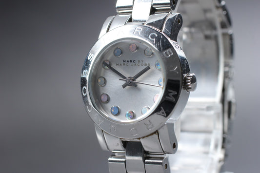 N MINT / New Batt / MARC BY MARC JACOBS MBM3217 Quartz Ladies Watch From JAPAN