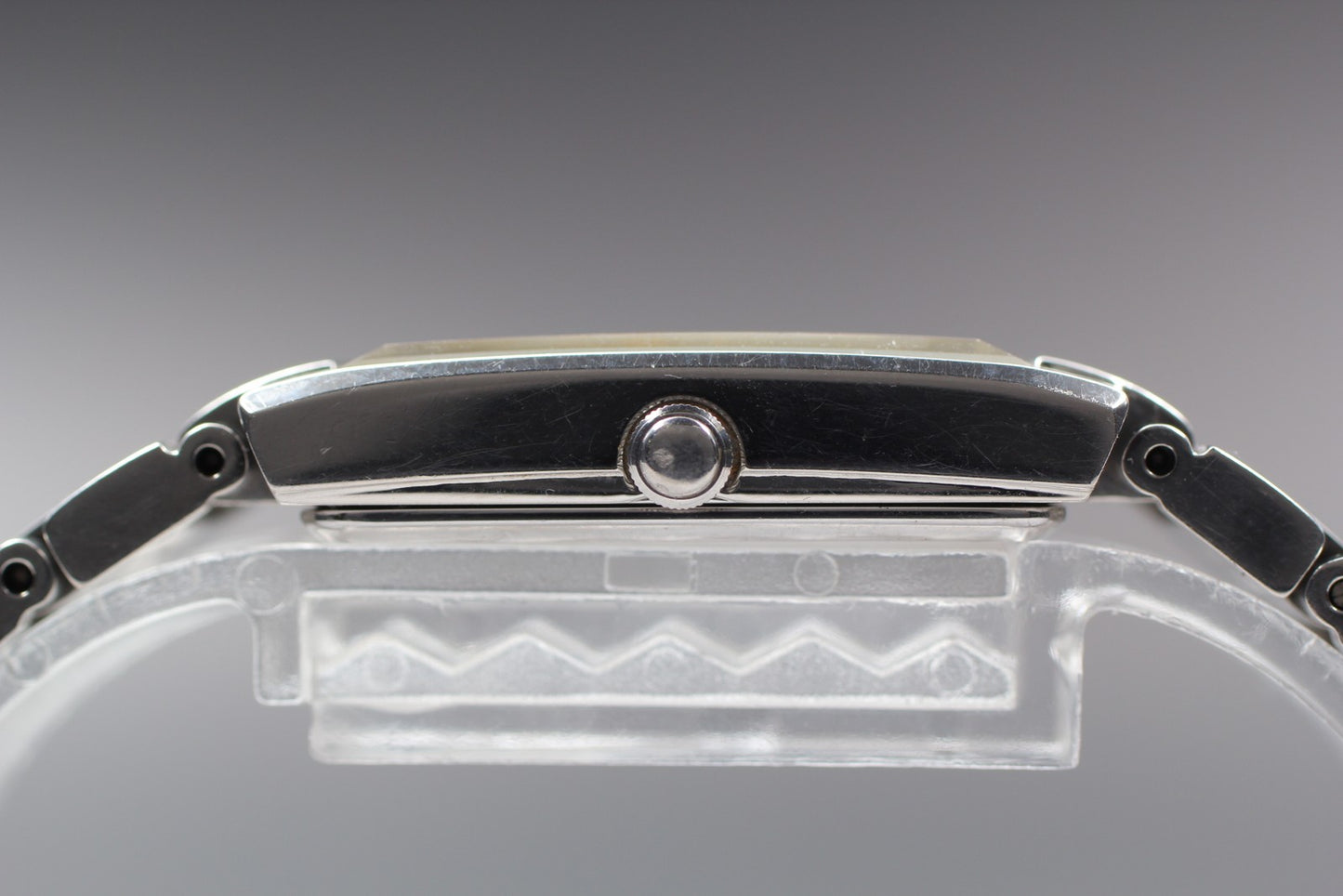 Near MINT / Seiko LUKIA 1F21-5E20 Turquoise Dial Tank Quartz Ladies Watch JAPAN