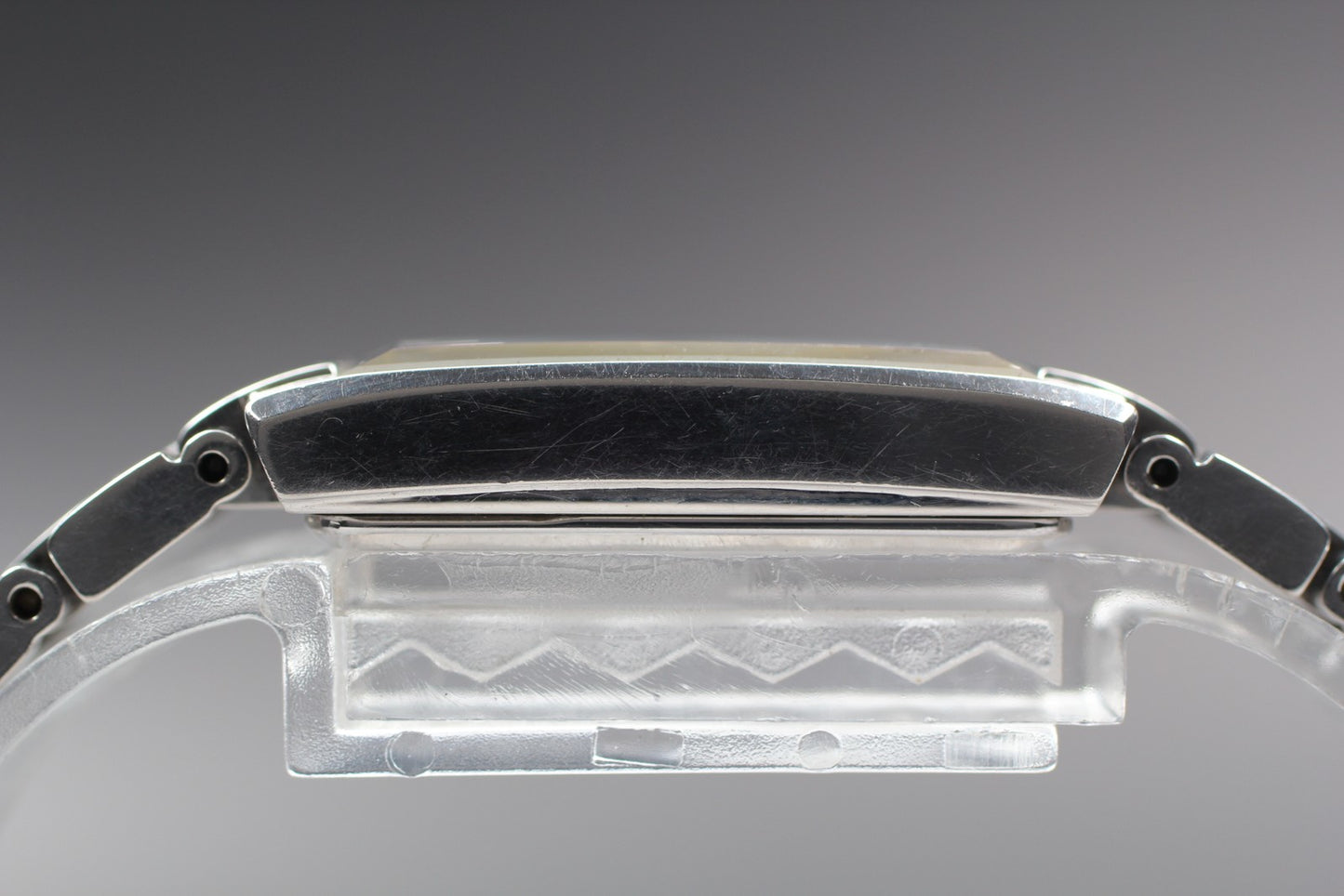 Near MINT / Seiko LUKIA 1F21-5E20 Turquoise Dial Tank Quartz Ladies Watch JAPAN