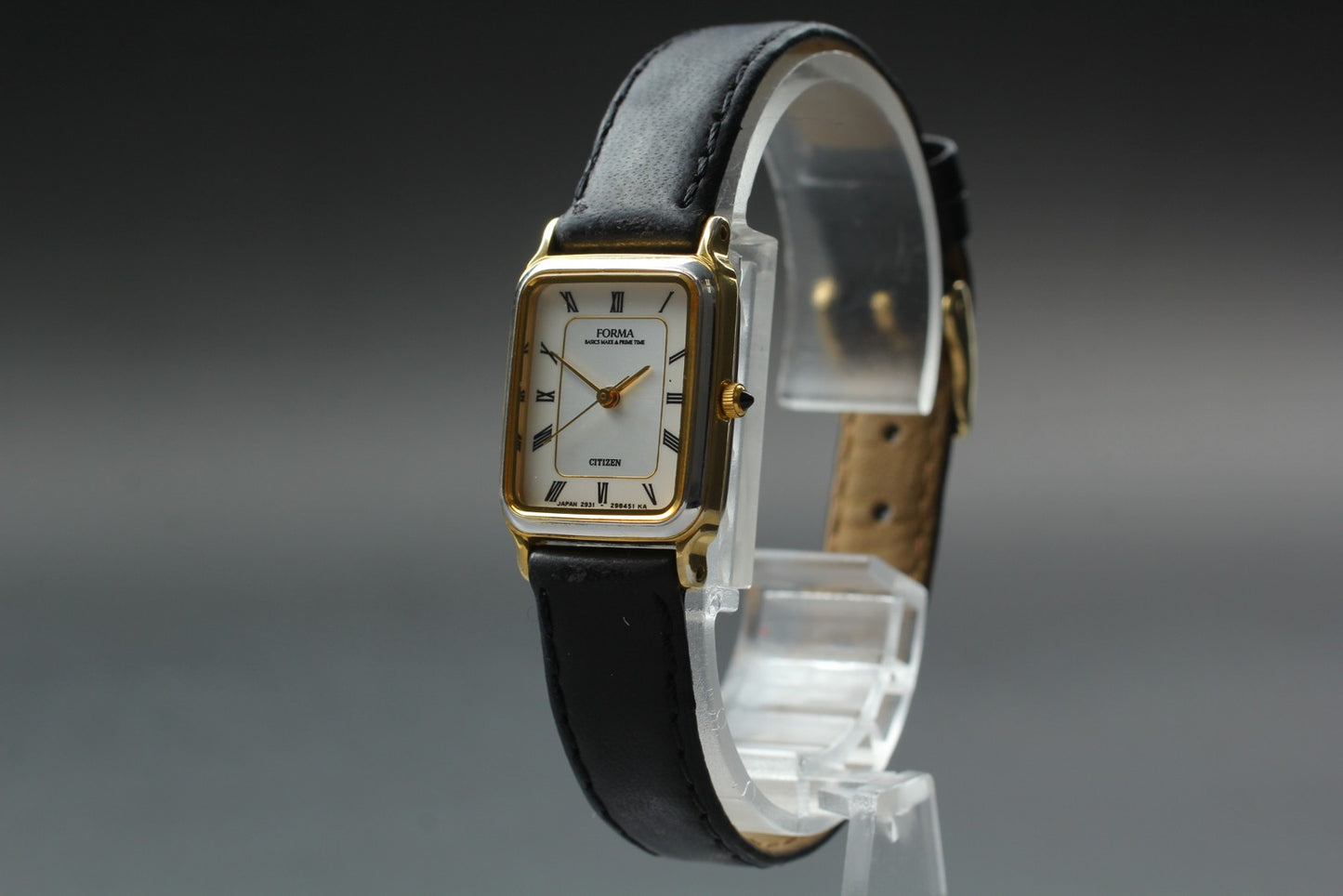 Near MINT / Citizen Forma 2931-295277 Roman Tank Quartz Women's Watch JAPAN