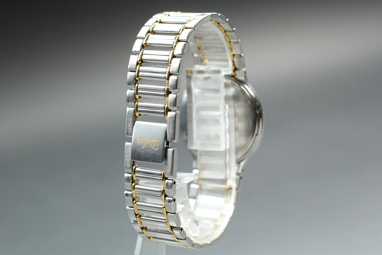 Near MINT / SEIKO Dolce 7741-6050 Two-Tone 32mm Bracelet Quartz Mens Watch JAPAN