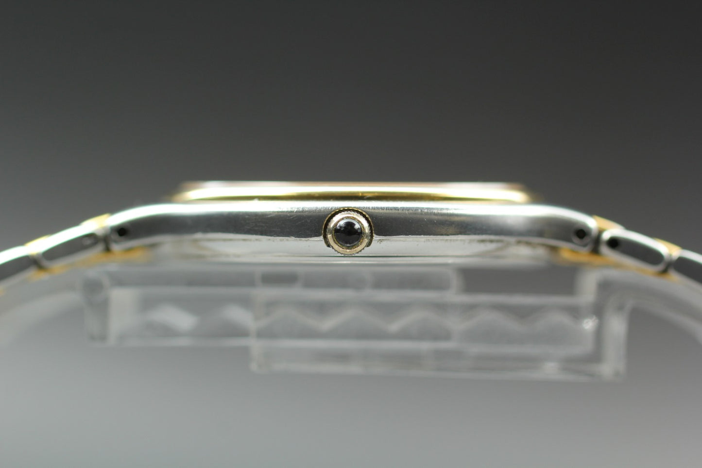 Near MINT / SEIKO Dolce 7741-6050 Two-Tone 32mm Bracelet Quartz Mens Watch JAPAN