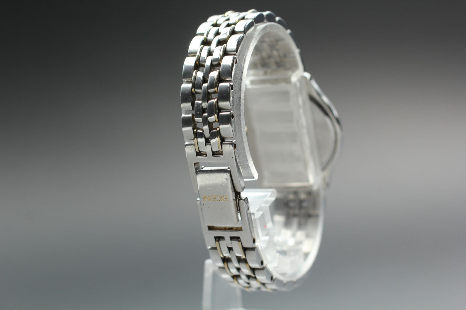 SEIKO Second Hands | Vtg.[Near MINT] SEIKO EXCELINE 4J41-0030 Gold Roman Quartz Ladies Watch JAPAN La.riberta From Japan