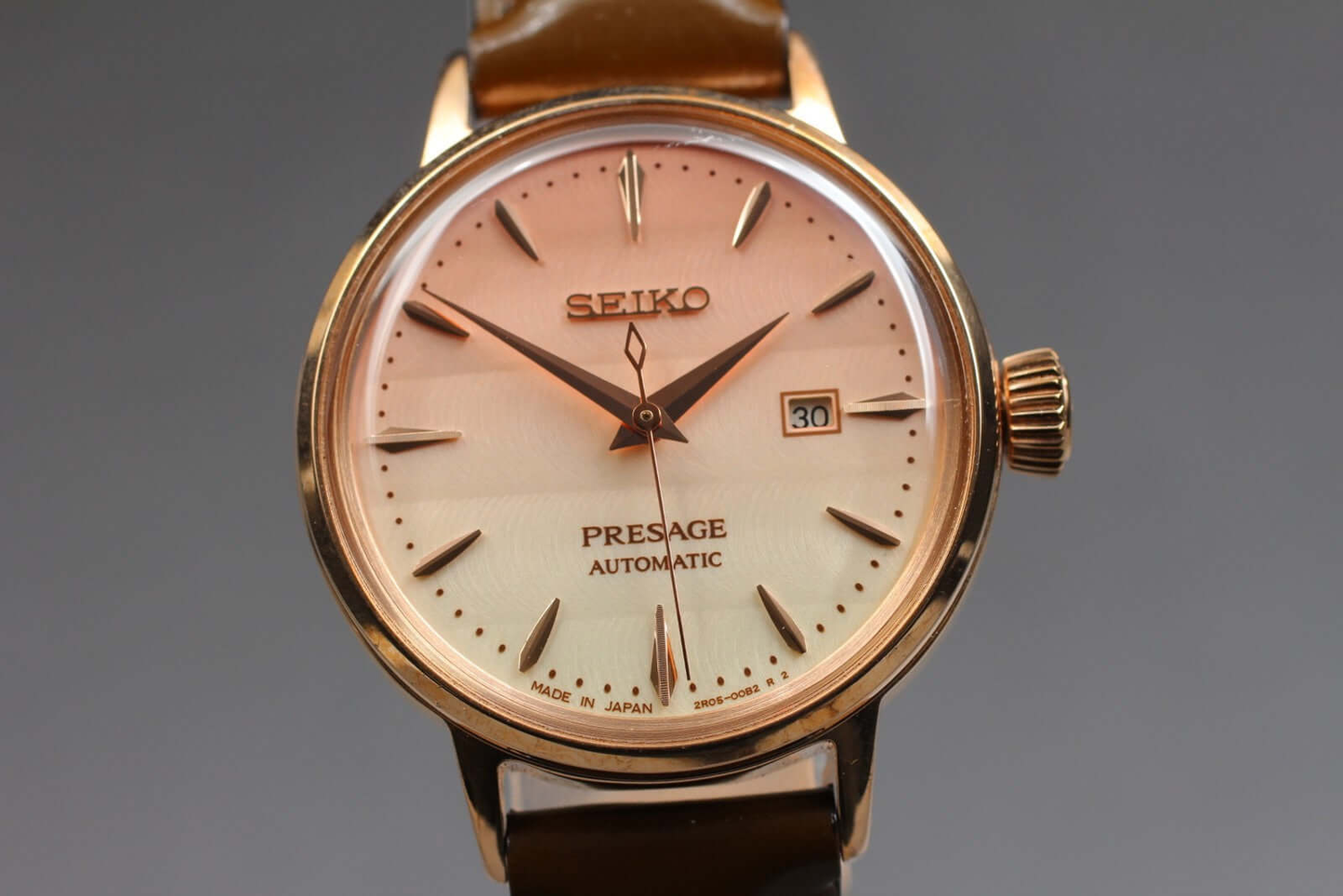 SEIKO Second Hands | N MINT SEIKO Presage 2R05-00B0 Cocktail Limited Edition Auto Men's Watch JAPAN La.riberta From Japan