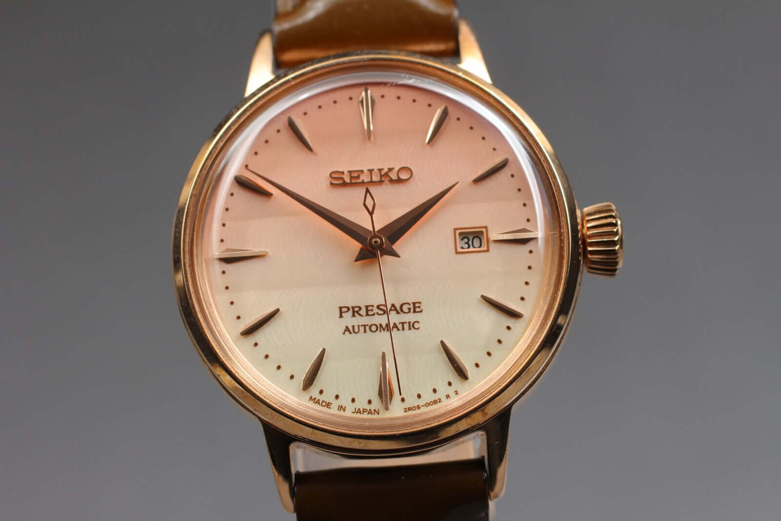 SEIKO Second Hands | N MINT SEIKO Presage 2R05-00B0 Cocktail Limited Edition Auto Men's Watch JAPAN La.riberta From Japan