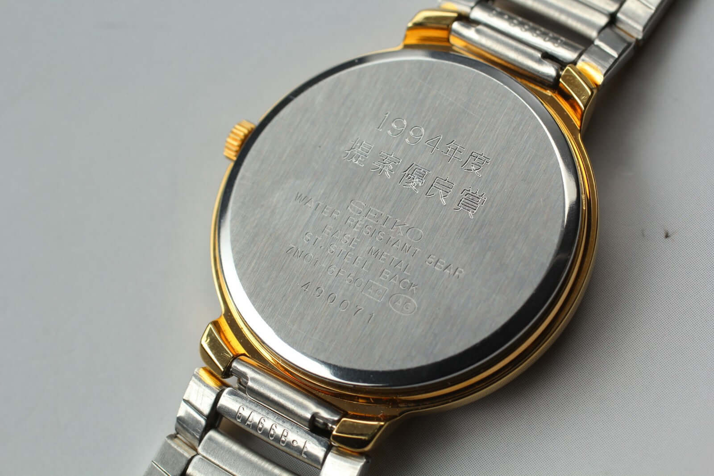 SEIKO Second Hands | Vin.1994 [Near MINT] SEIKO AVENUE 7N01-6F50 Quartz Bracelet Men's Watch JAPAN La.riberta From Japan