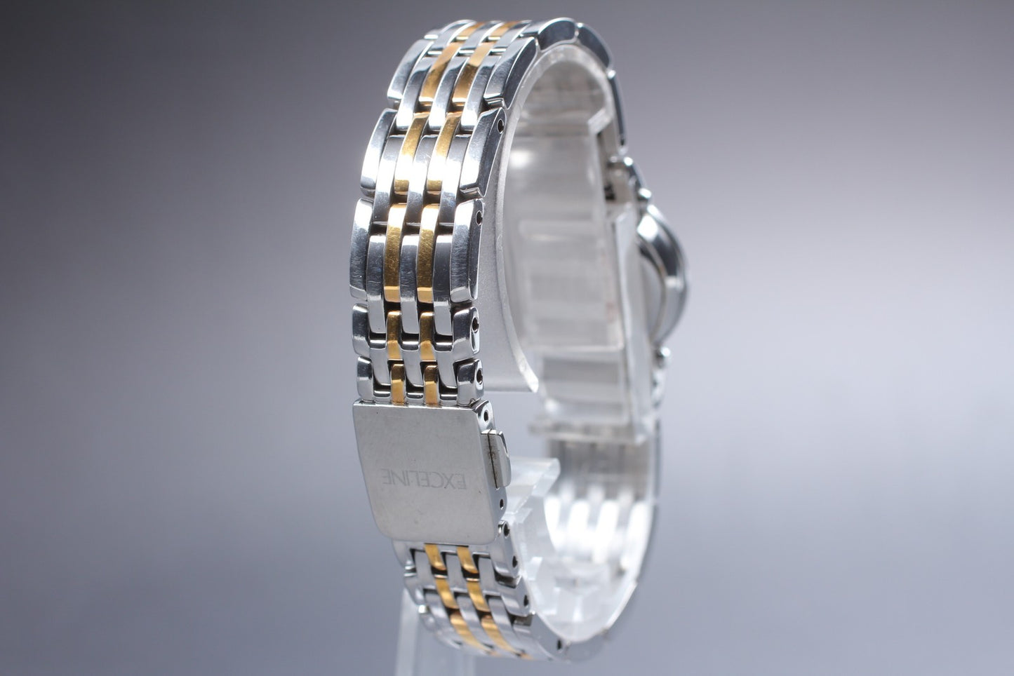 Vtg.1985 [N MINT] SEIKO EXCELINE 1F21-0AT0 Bracelet Quartz Ladies Watch JAPAN