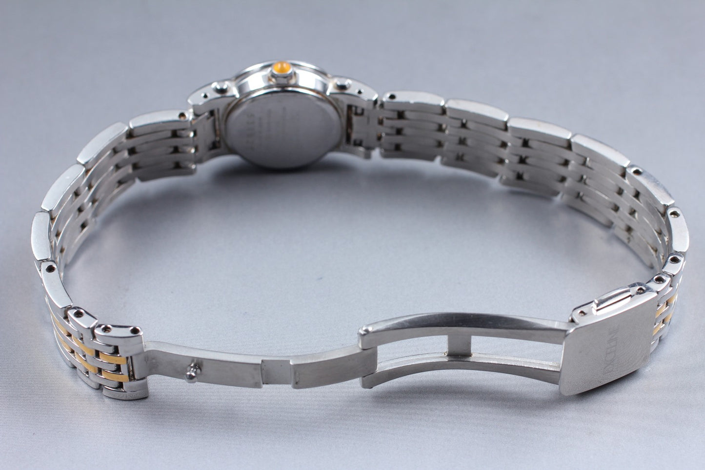 Vtg.1985 [N MINT] SEIKO EXCELINE 1F21-0AT0 Bracelet Quartz Ladies Watch JAPAN