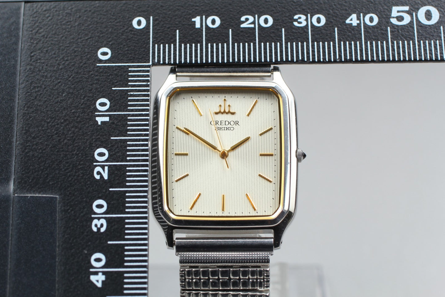 Near MINT / SEIKO CREDOR 8J81-5020 Silver Dial  Quartz Ladies Watch From JAPAN
