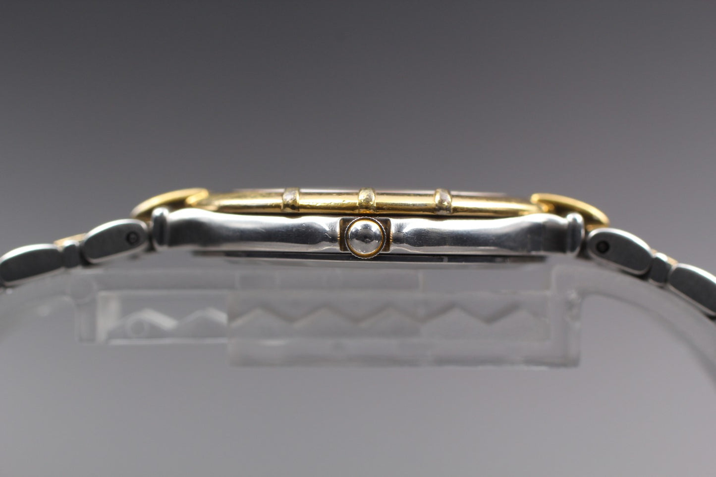 NewBattery [Exc+5] Yves Saint Laurent 4630-E63450Y  Two Tone Women's Watch JAPAN