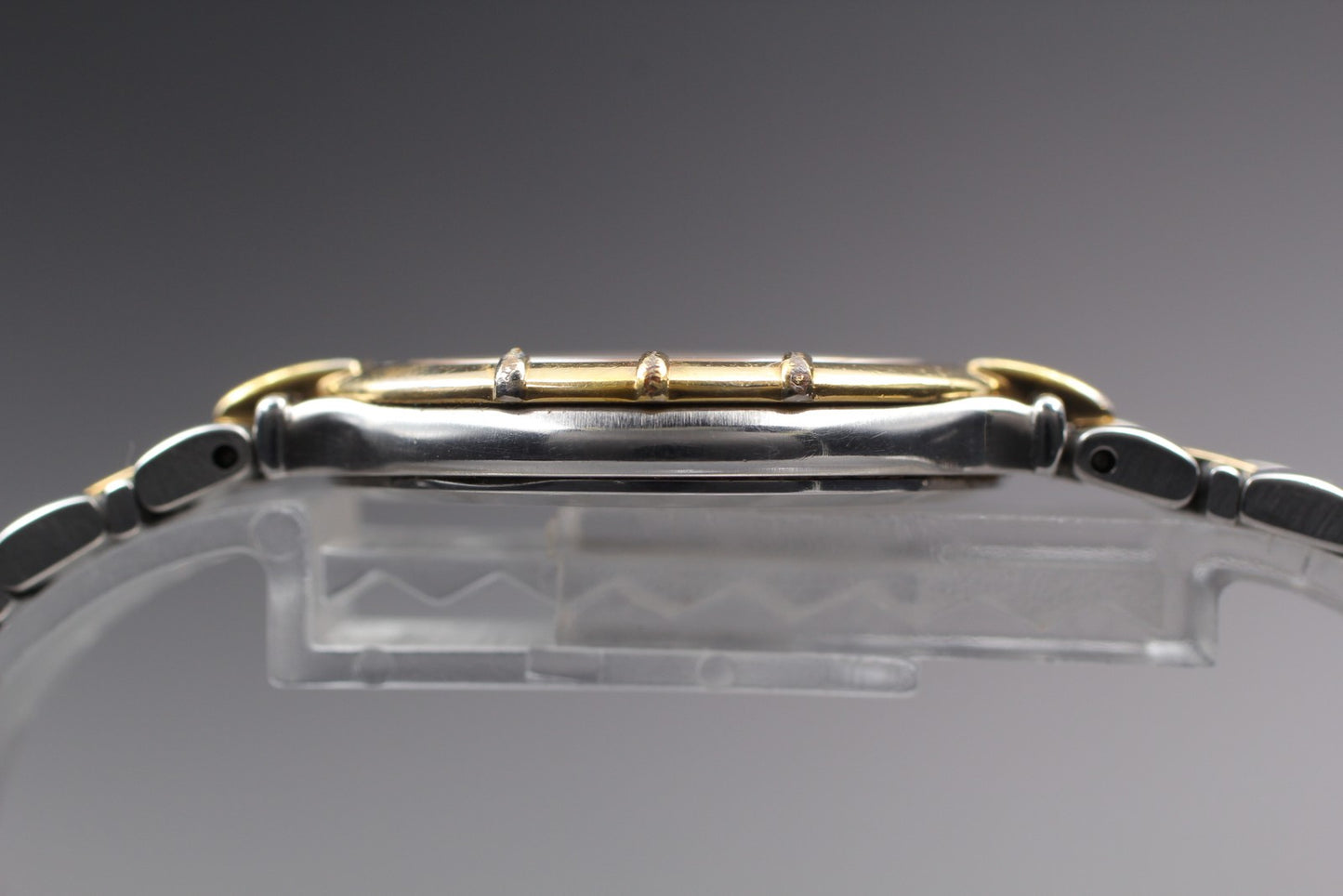 NewBattery [Exc+5] Yves Saint Laurent 4630-E63450Y  Two Tone Women's Watch JAPAN