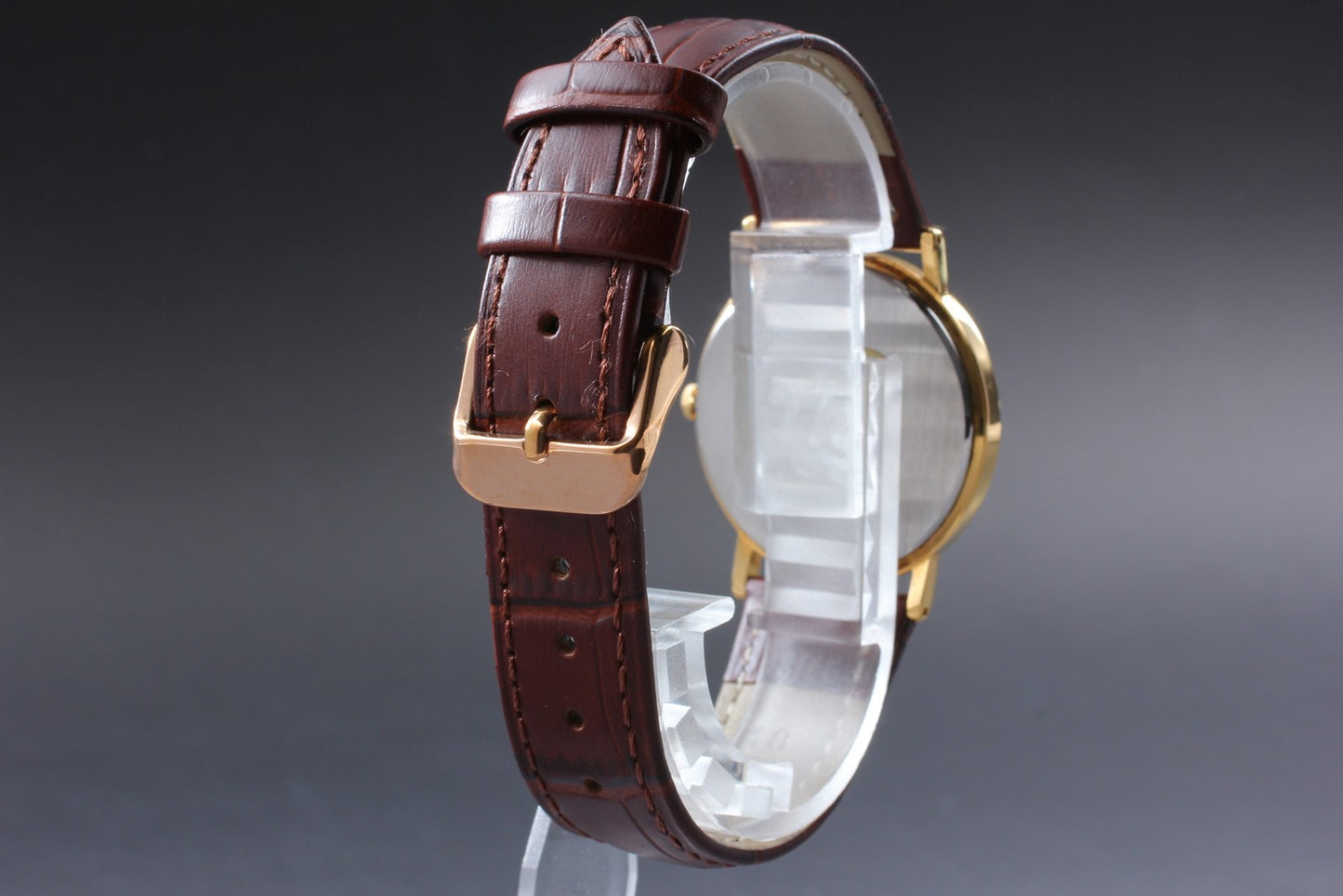 Vtg.1990 [N MINT] SEIKO 7N01-7000 32mm Round Gold Quartz Men's Watch From JAPAN