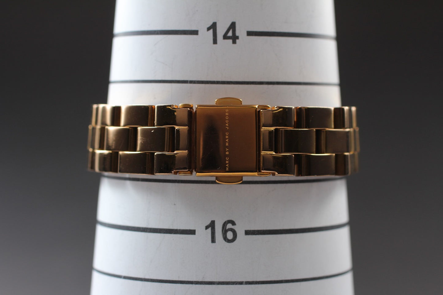 N MINT / New Batt /  MARC BY MARC JACOBS MBM3078 Gold Quartz Ladies Watch JAPAN