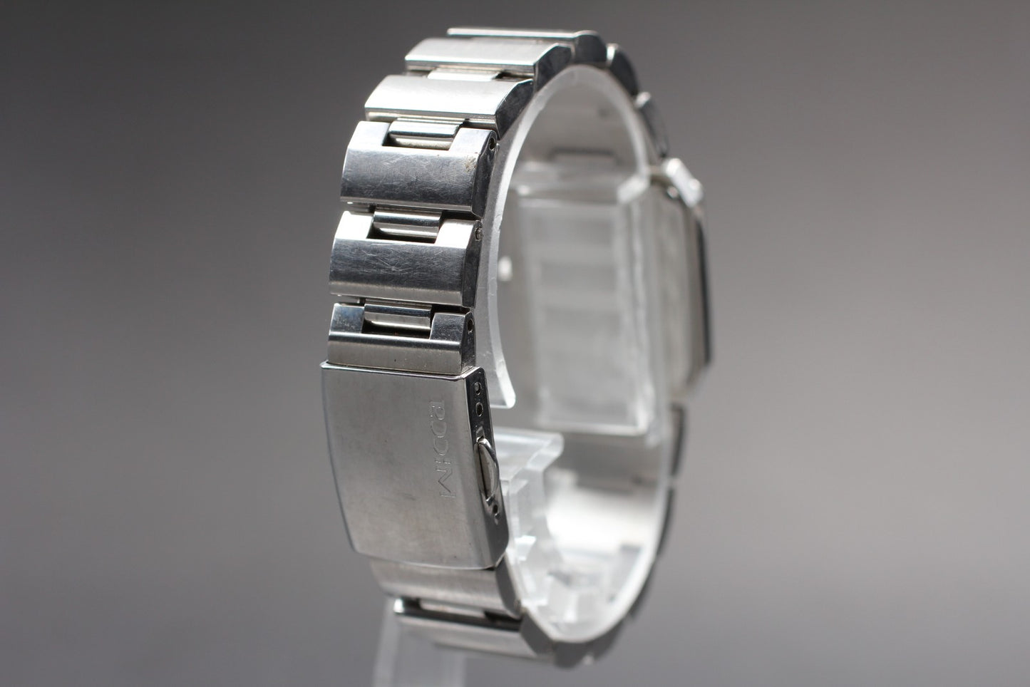 Vtg.1999 Exc+5 / CITIZEN Wicca 1032-L19478 Tank Quartz Ladies Watch From JAPAN