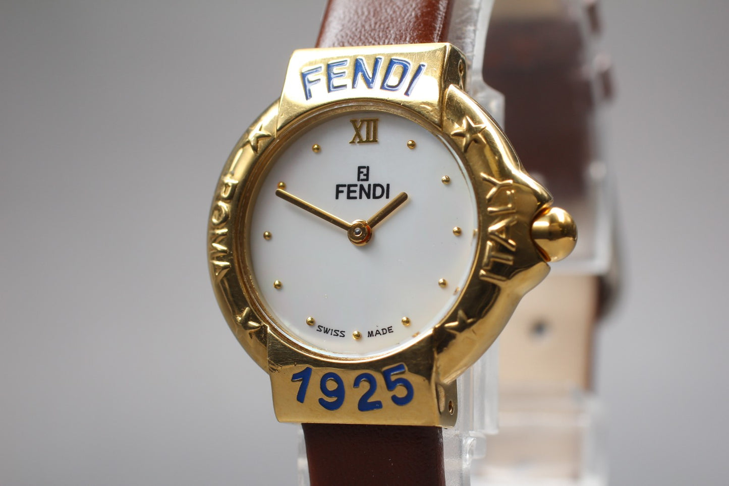 New Battery [Near MINT] Fendi orologi 430L 25mm Quartz Ladies Watch From JAPAN
