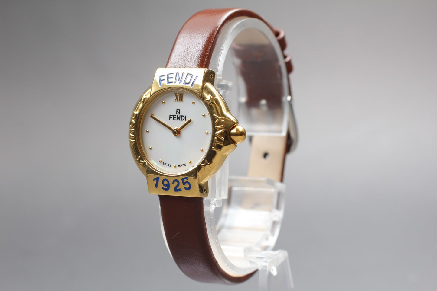 New Battery [Near MINT] Fendi orologi 430L 25mm Quartz Ladies Watch From JAPAN