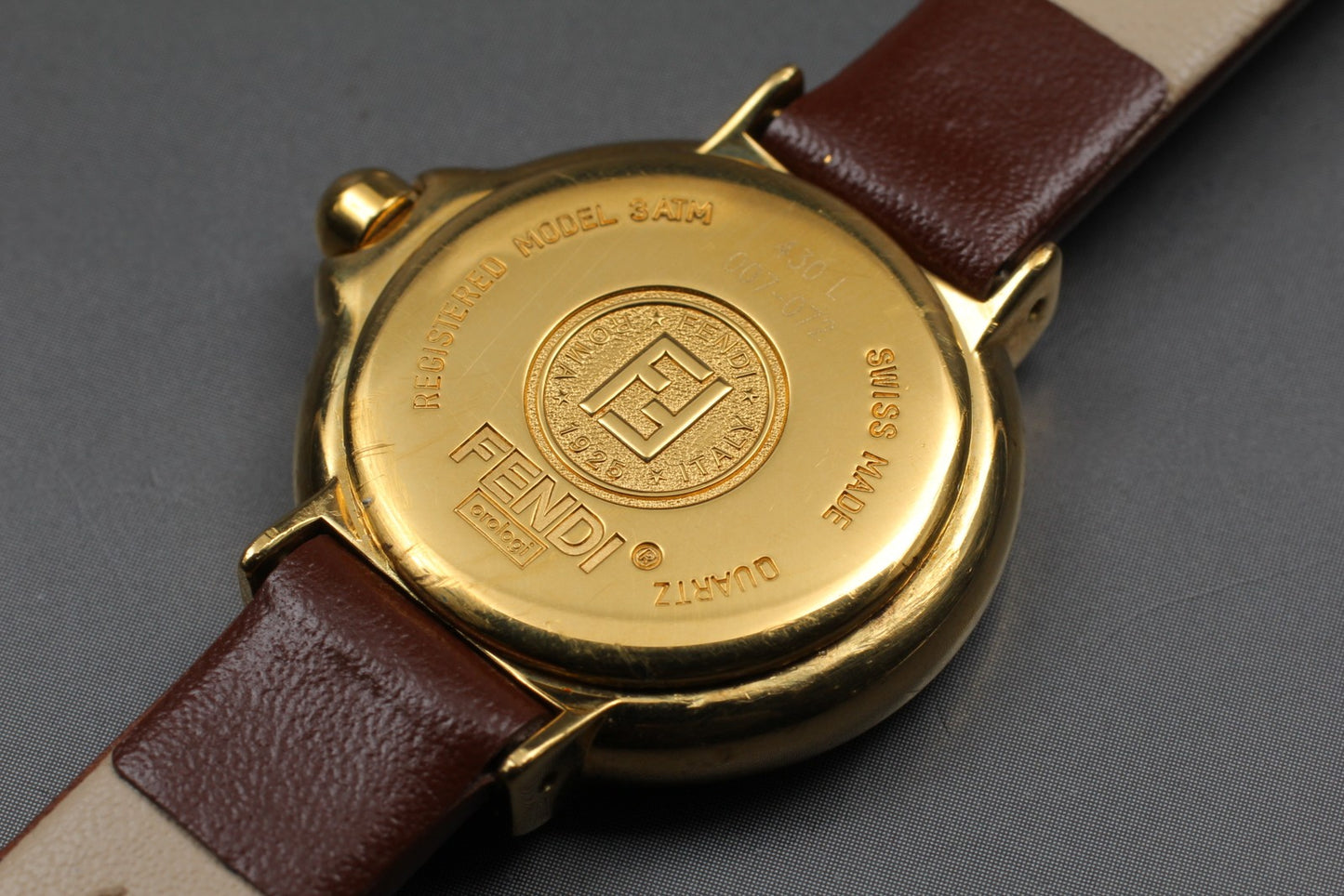 New Battery [Near MINT] Fendi orologi 430L 25mm Quartz Ladies Watch From JAPAN