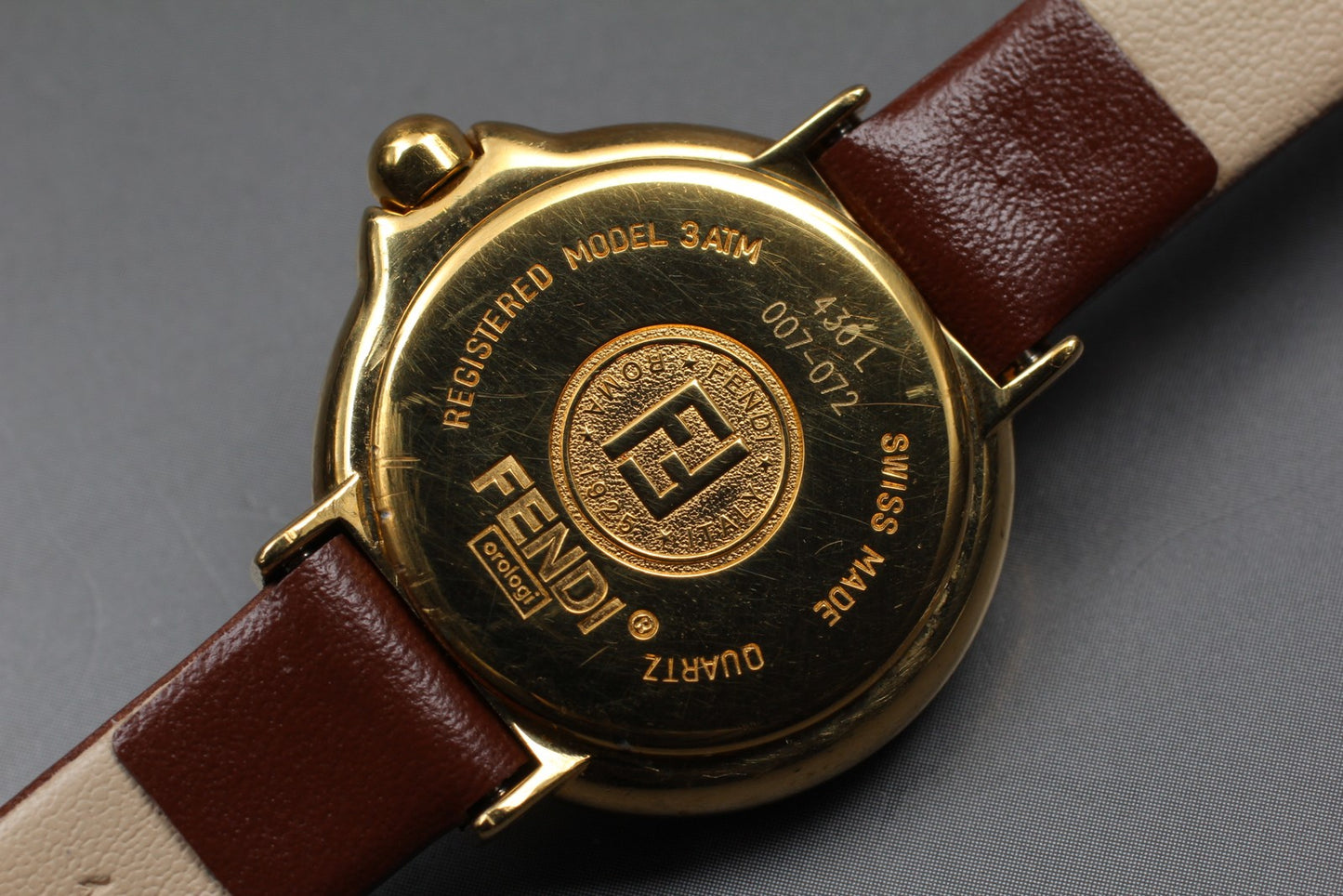 New Battery [Near MINT] Fendi orologi 430L 25mm Quartz Ladies Watch From JAPAN